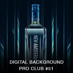 Beverage photography digital background old pro club course