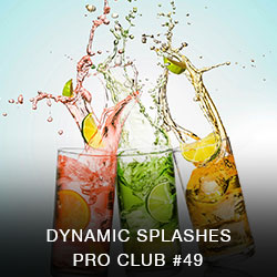 Dynamic Glass Shot with Splashes Pro Club course