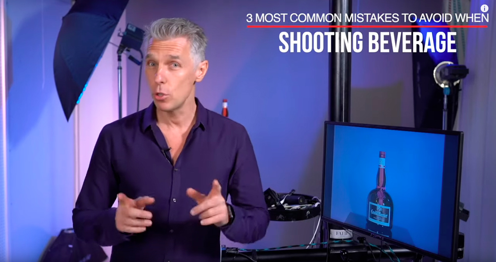 Three Most Common Mistakes To Avoid When Shooting Beverages
