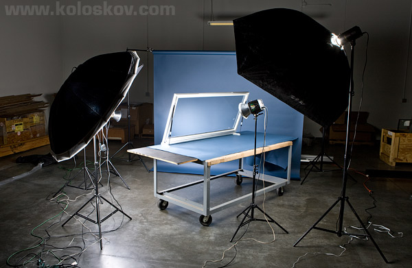 lighting setup for industrial photography Atlanta photographer lighting setup for industrial work