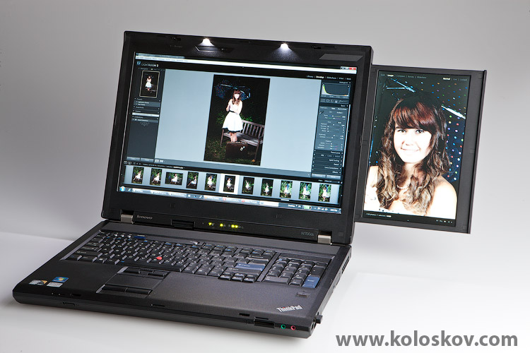 lenovo w700ds dual monitor laptop akelstudio equipment