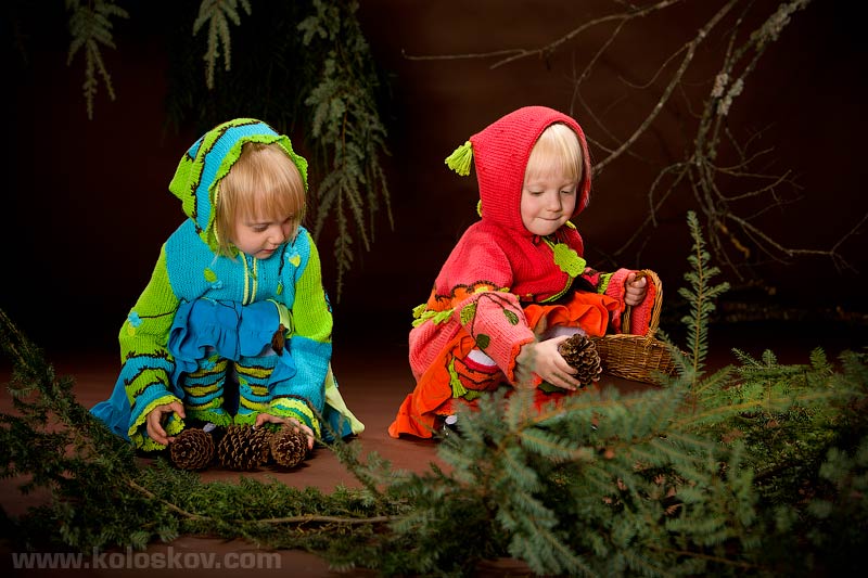 Fashion photography for children wear