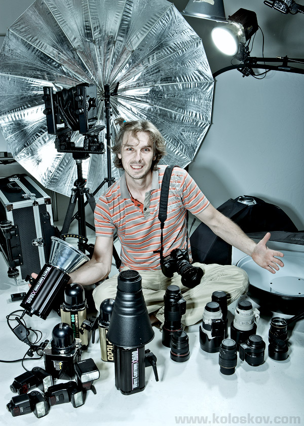 alex koloskov our photography equipment