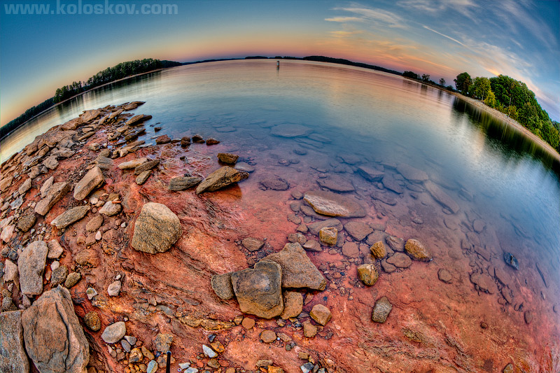 Lake Lanier: fisheye HDR Canon 8-15mm fisheye lens review