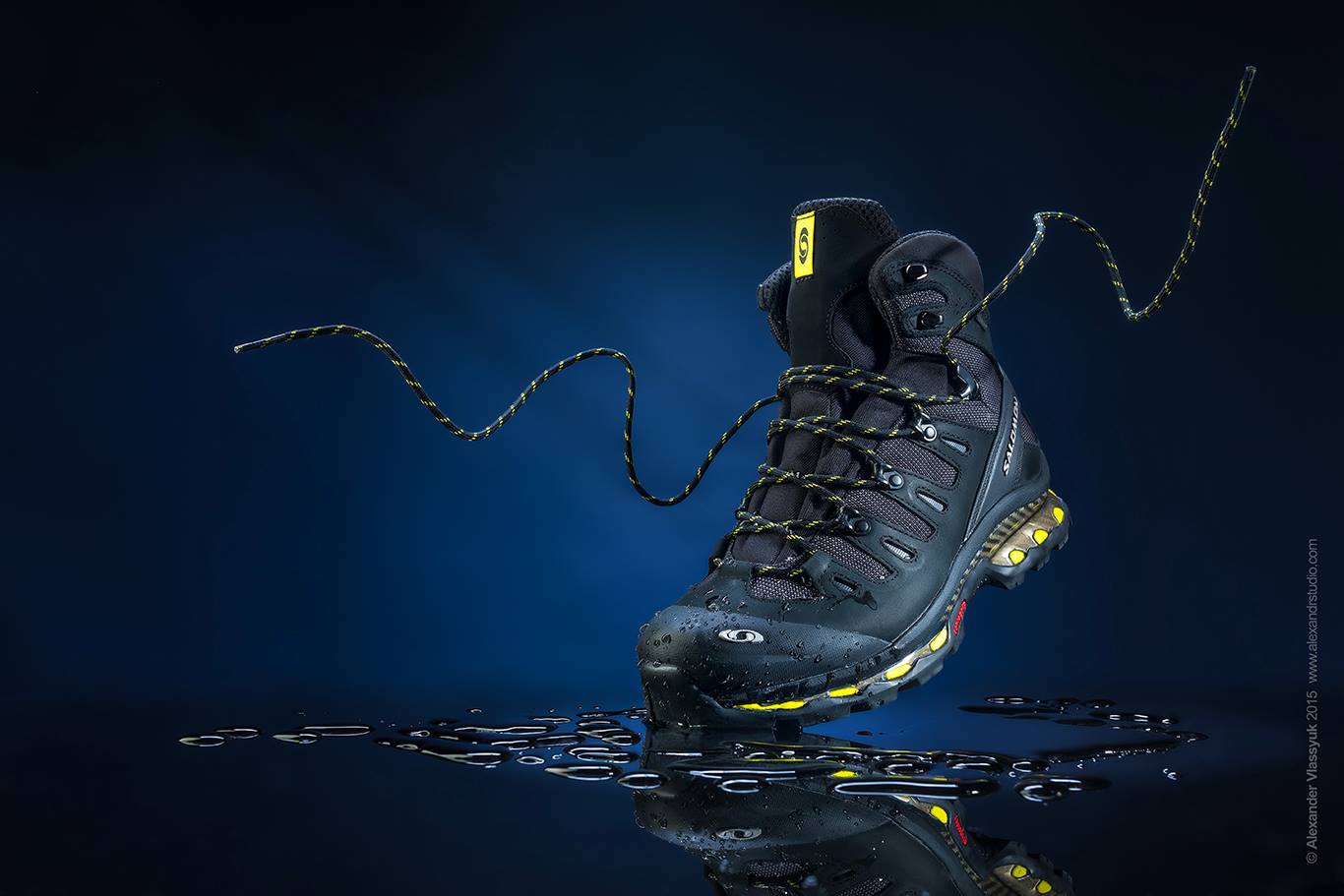 Making of "Boot with "flying" shoelaces" – Product Photography Behind ...