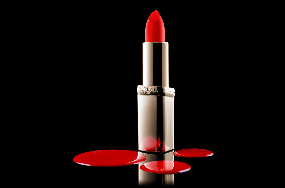 “Creative Cosmetics photography, lipstick shot” (Assignment 20