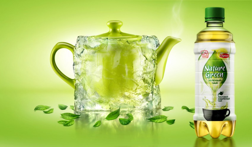The Making Of: Lipton Ice Tea Ad. Product Photography Meets CGI.
