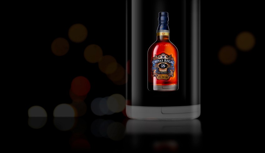 Retouching of a Whisky Bottle (Pro Challenge #1