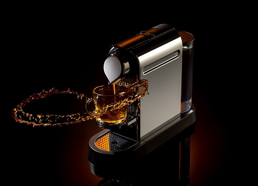 Coffee Maker Product Photography Course: after post-production