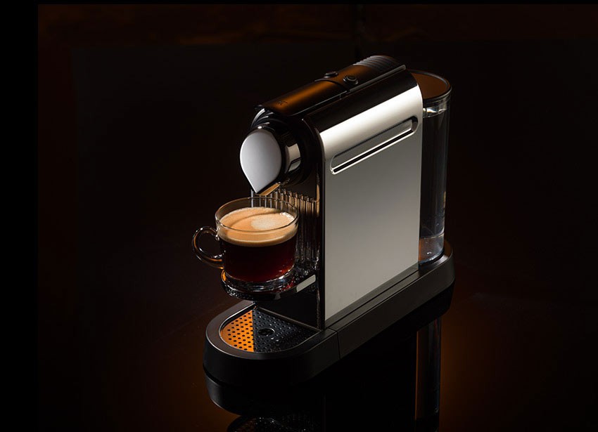 Coffee Maker Product Photography Course: before post-production