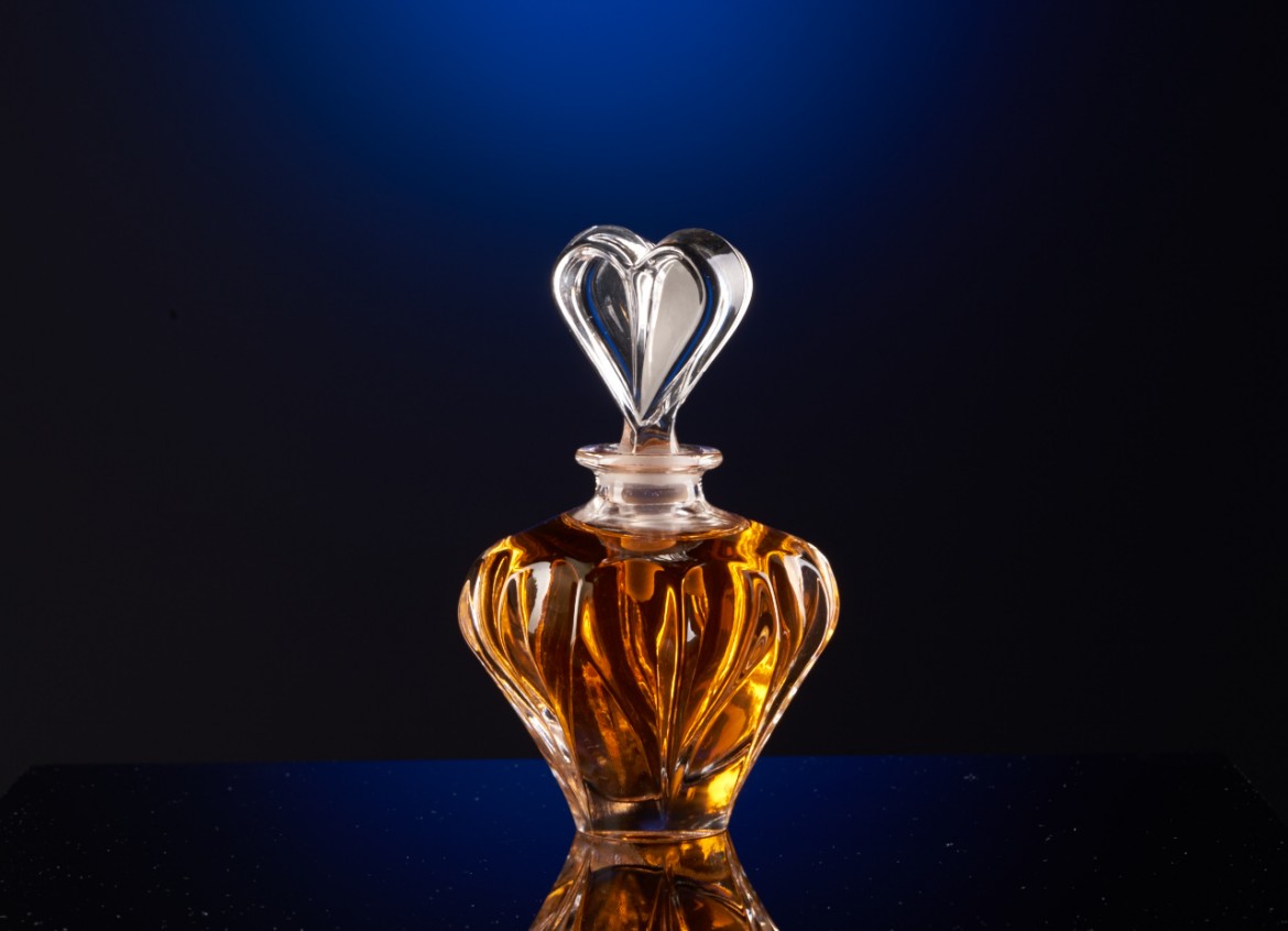 Product photography practice shooting various perfume bottles. Friday