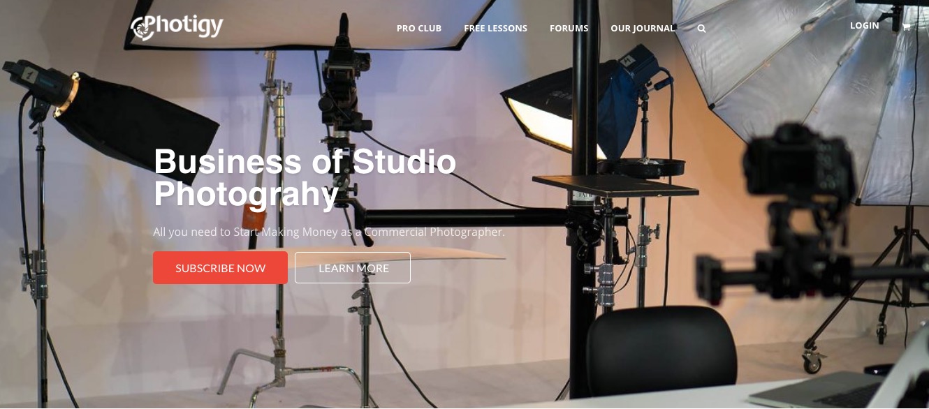 Business aspects of studio photography